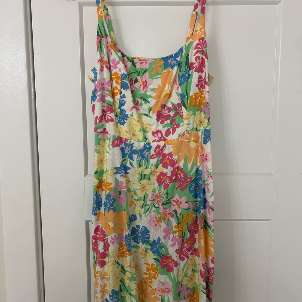 Old Navy Colorful Floral Dress